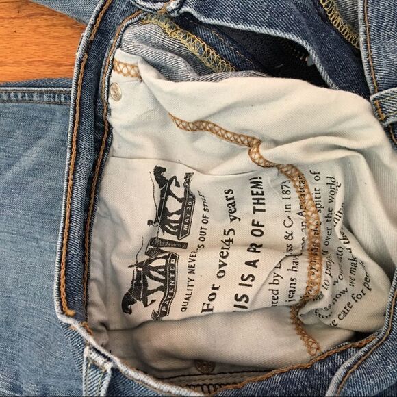 Levi's Classic Bootcut Jeans in Blue - Picture 6 of 8